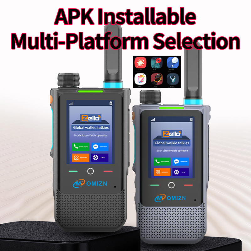 OMI A5 Model Global WalkieTalkie,5000 miles distance,8.1 Androidsystem 2.4 inch Touchscreen