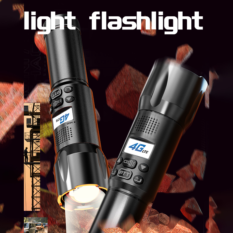 OMIZN S800 5000KM Professional Flashlight Style Two Way Radio with Power Bank Function, Long Range Walkie Talkie