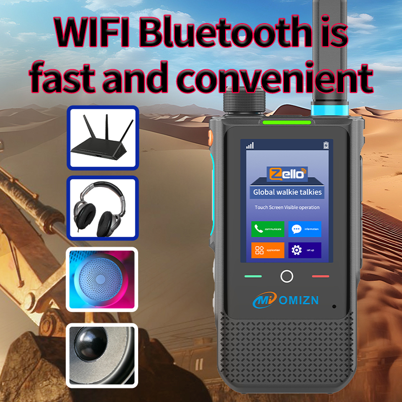 OMI A5 Model Global WalkieTalkie,5000 miles distance,8.1 Androidsystem 2.4 inch Touchscreen