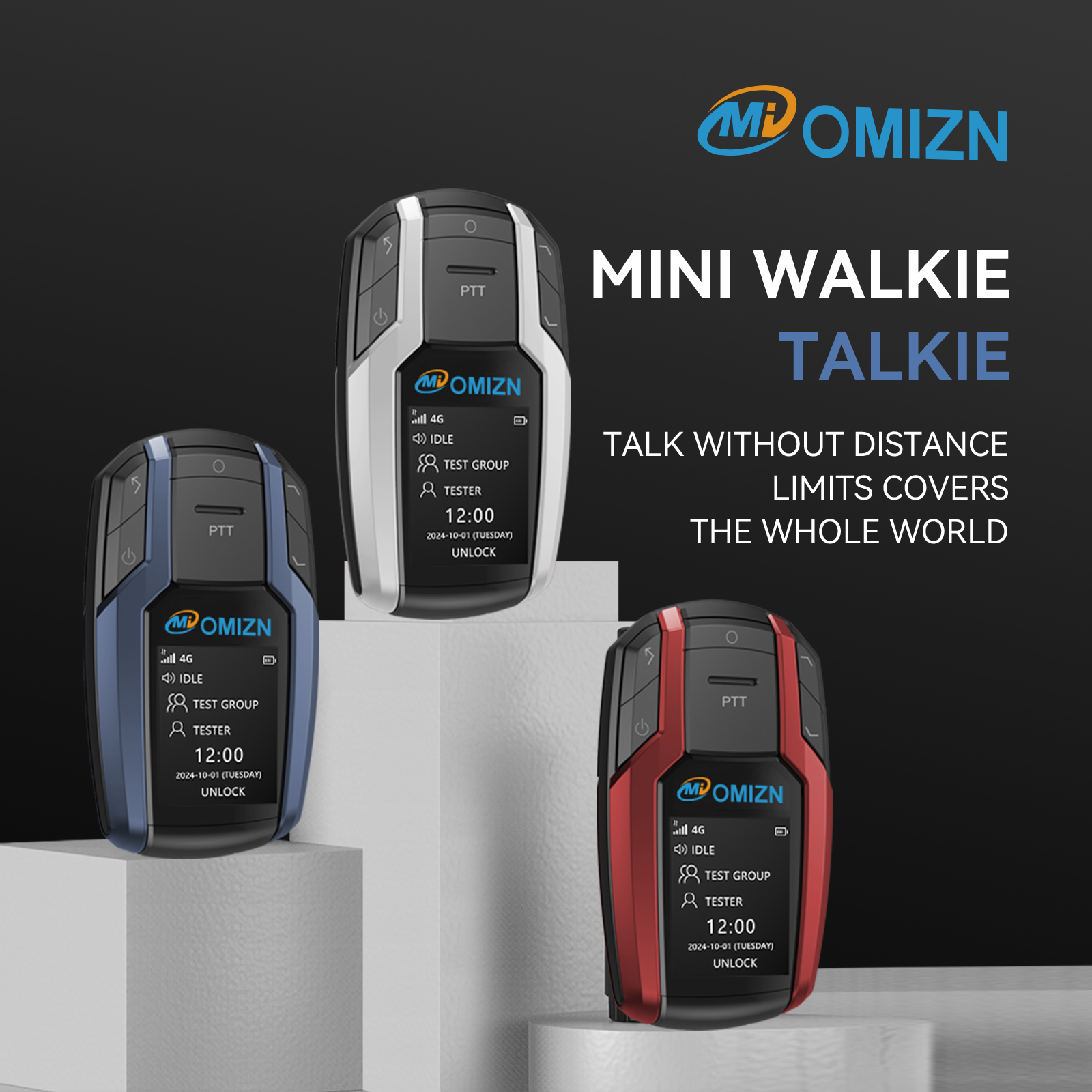 OMI Global Walkie Talkie model BK National 5000 kilometers public network intercom transnational intercom unlimited distance