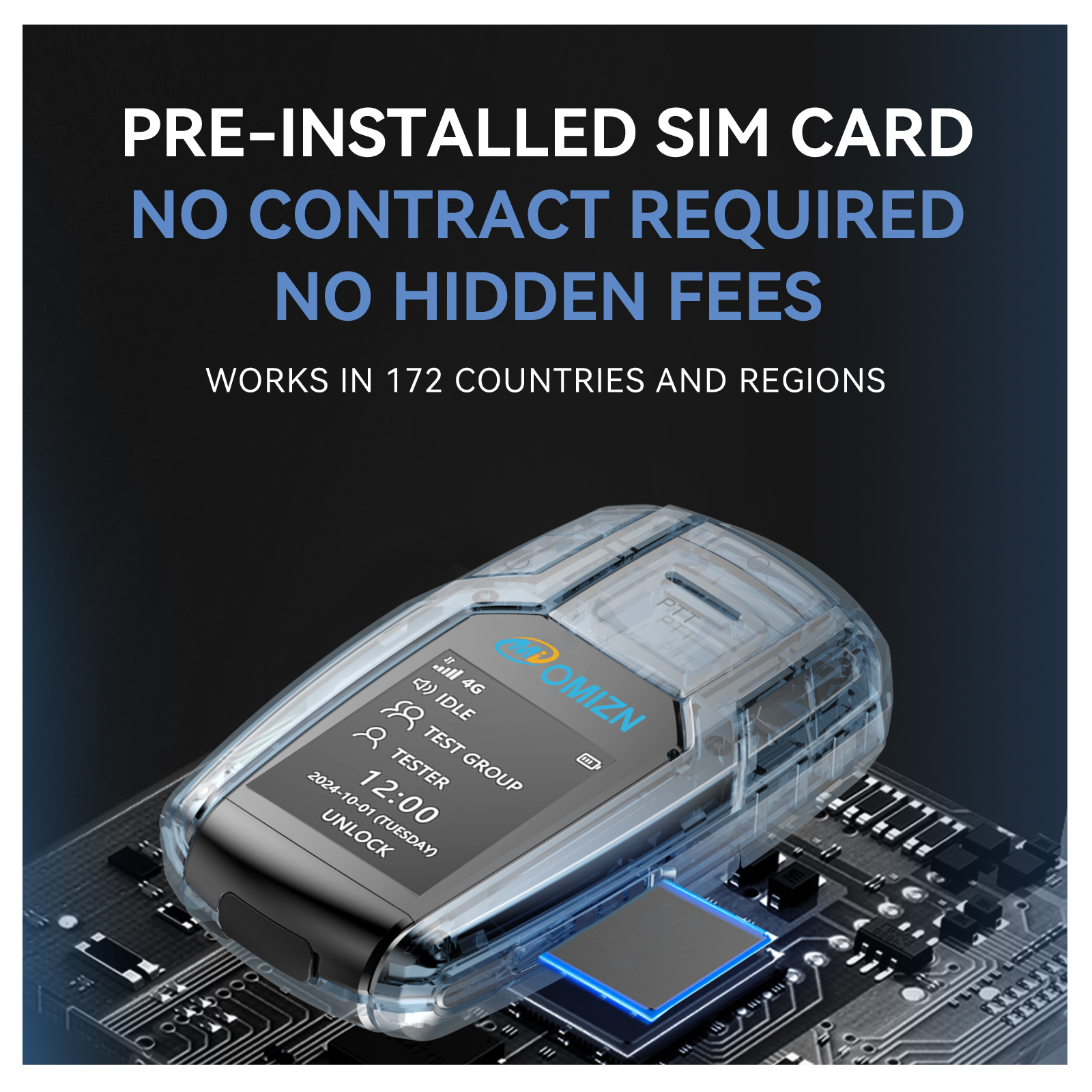 OMI Global Walkie Talkie model BK National 5000 kilometers public network intercom transnational intercom unlimited distance