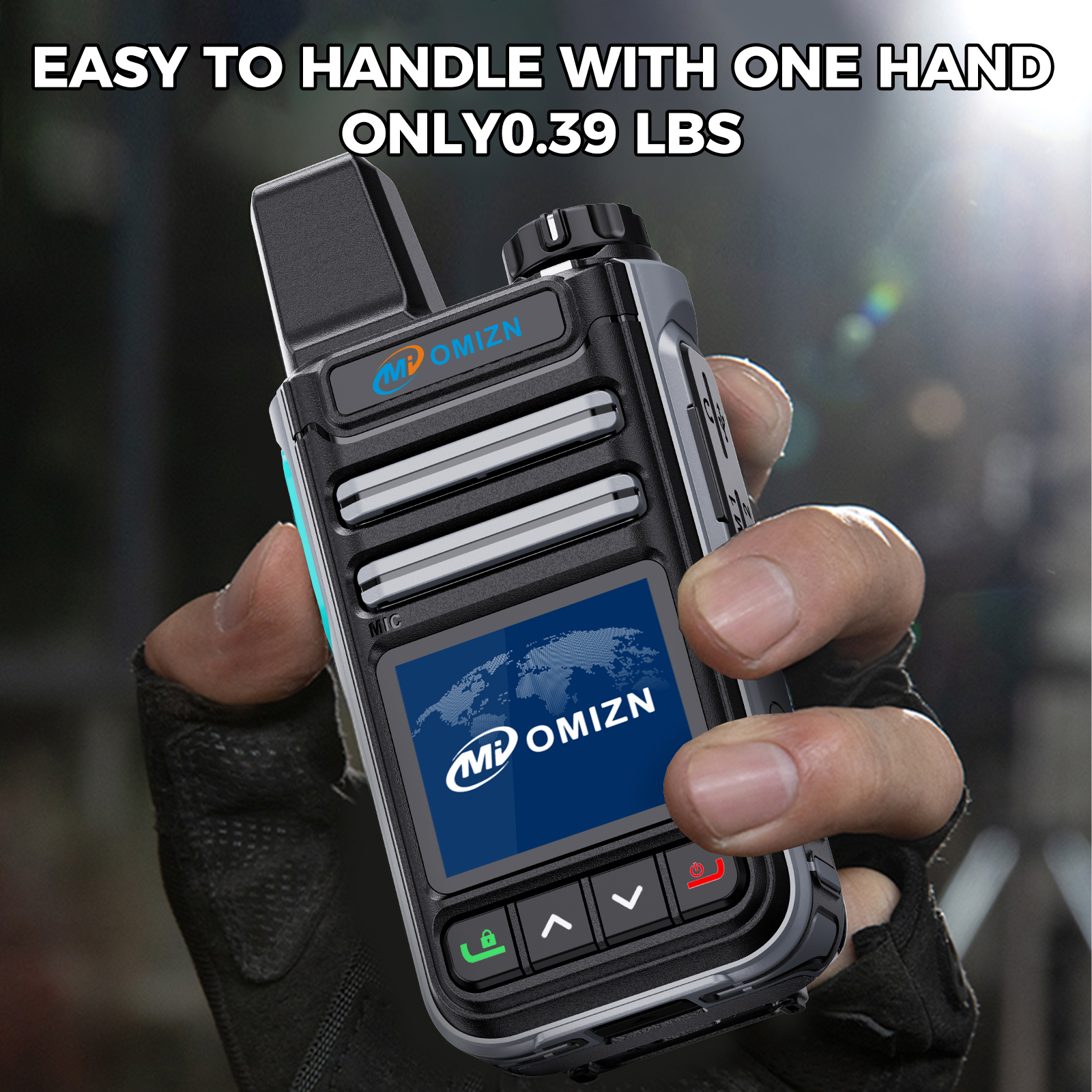 G3 4G LTE Dual SIM Watch Walkie Talkie, Unlimited Range, Lifetime Free, IP65, AES256 Encryption, Noise Reduction