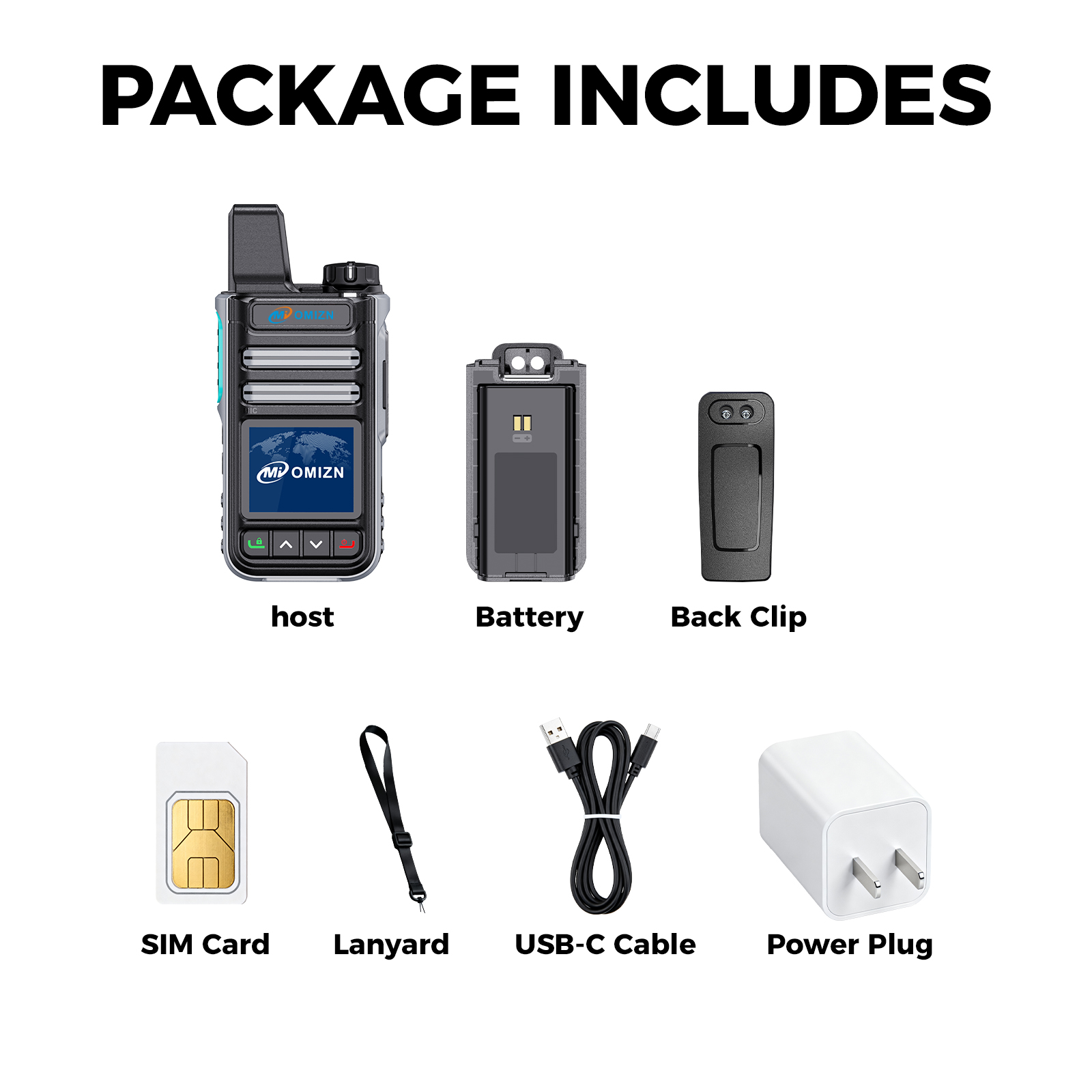 G3 4G LTE Dual SIM Watch Walkie Talkie, Unlimited Range, Lifetime Free, IP65, AES256 Encryption, Noise Reduction