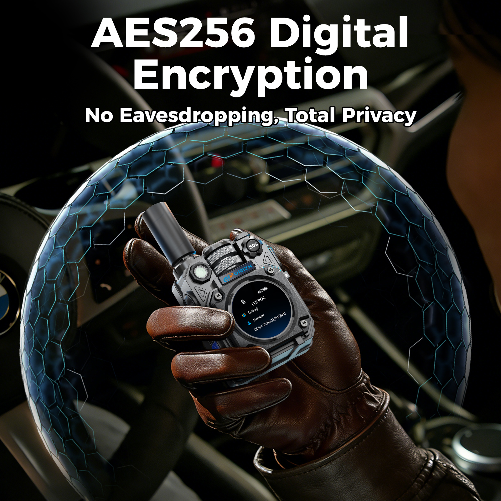 OMIZN M10 model, supports long-distance,intercom across the country, more than 5000 kilometers, no monthly fee