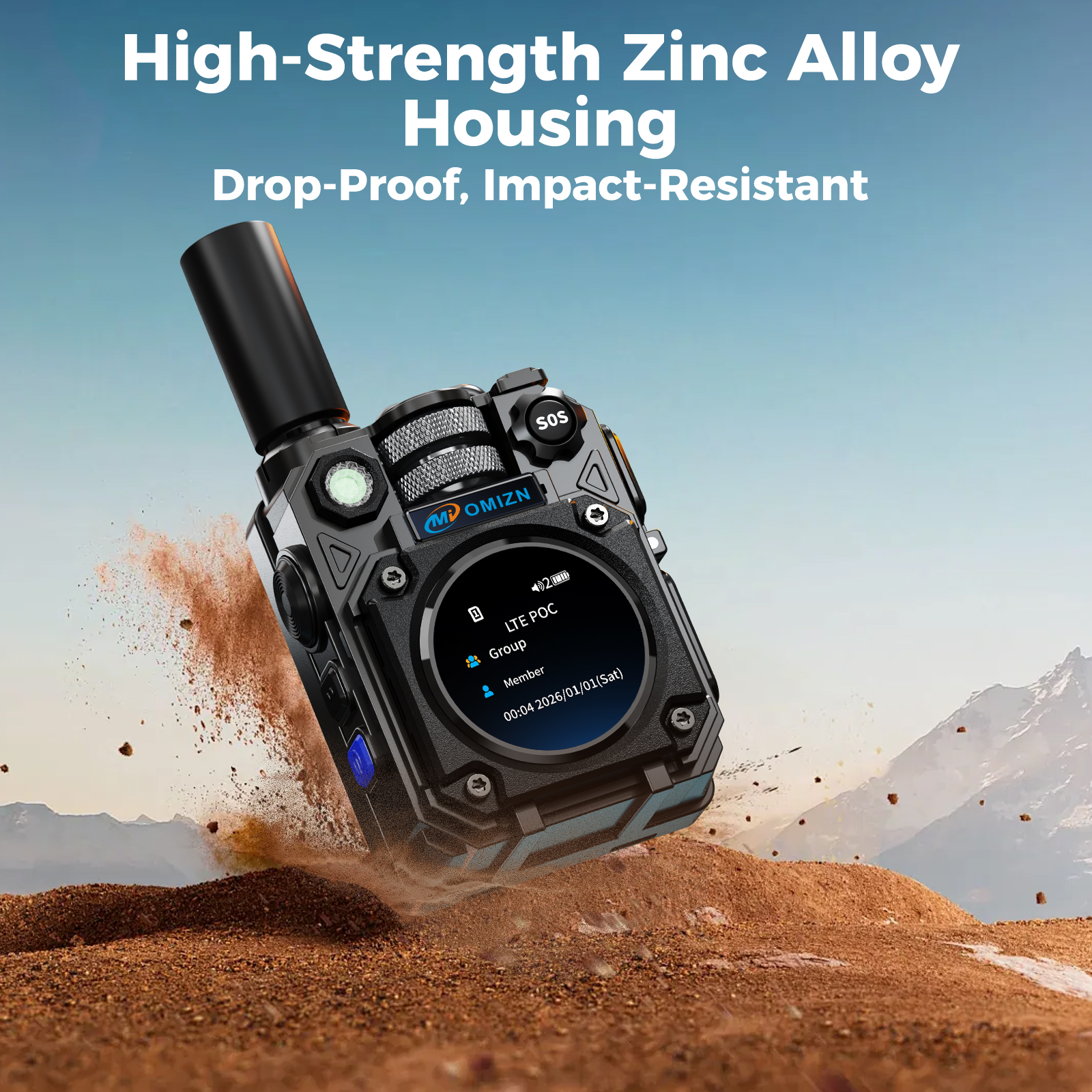 OMIZN M10 model, supports long-distance,intercom across the country, more than 5000 kilometers, no monthly fee