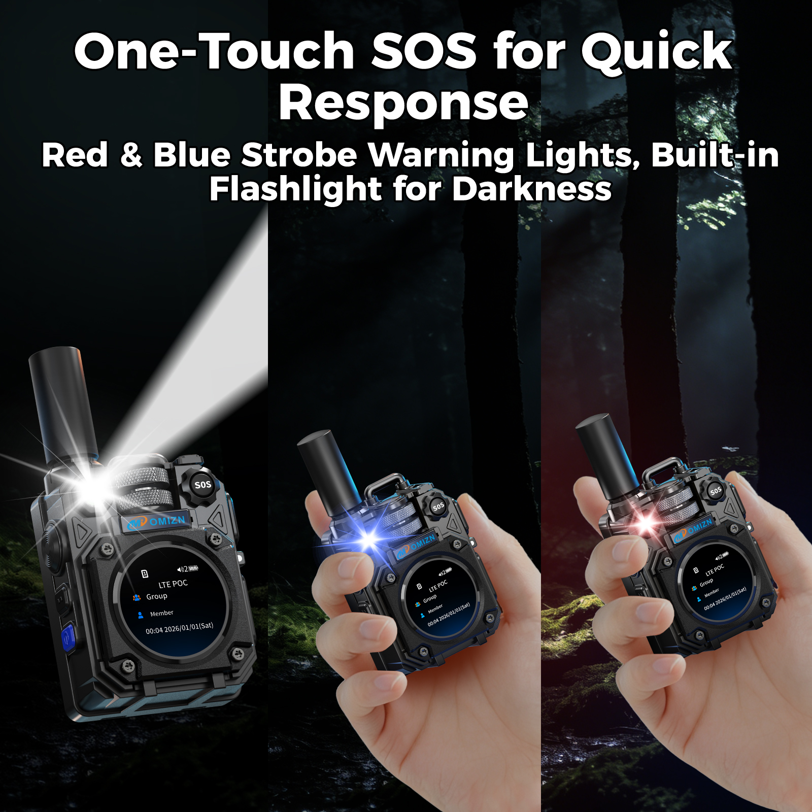 OMIZN M10 model, supports long-distance,intercom across the country, more than 5000 kilometers, no monthly fee