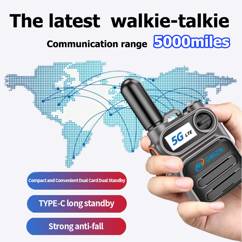 OMI Model M5 Global Walkie Talkie National 5000 kilometers public network intercom 