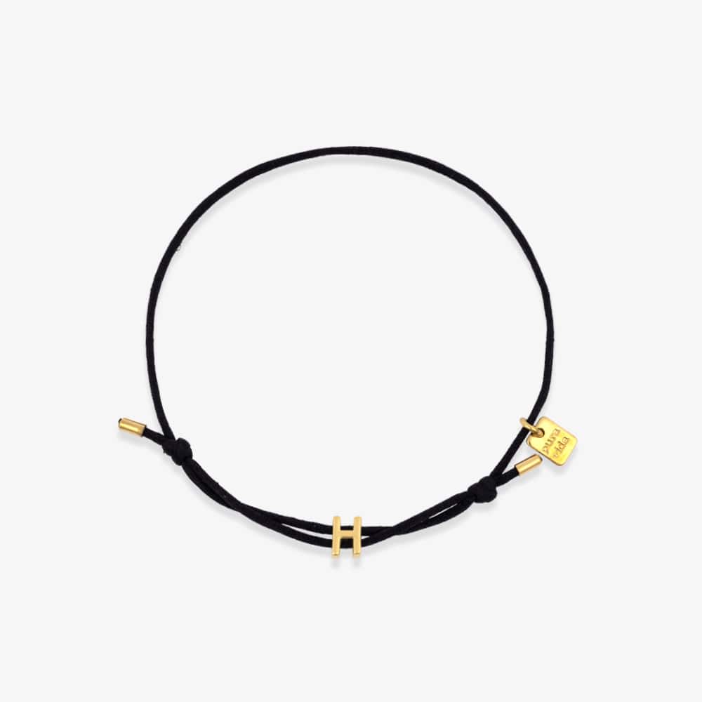 Initial Charm Bracelet