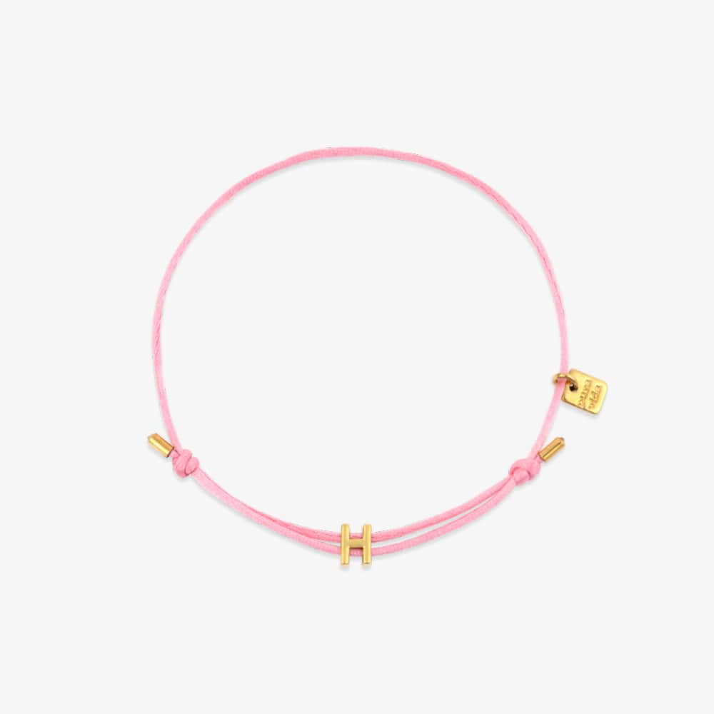 Initial Charm Bracelet