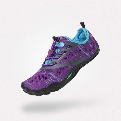 Tennis shoes barefoot sneakers zero drop sole, non-slip, 4mm sole Saguaro Smart Ⅰ purple for adults
