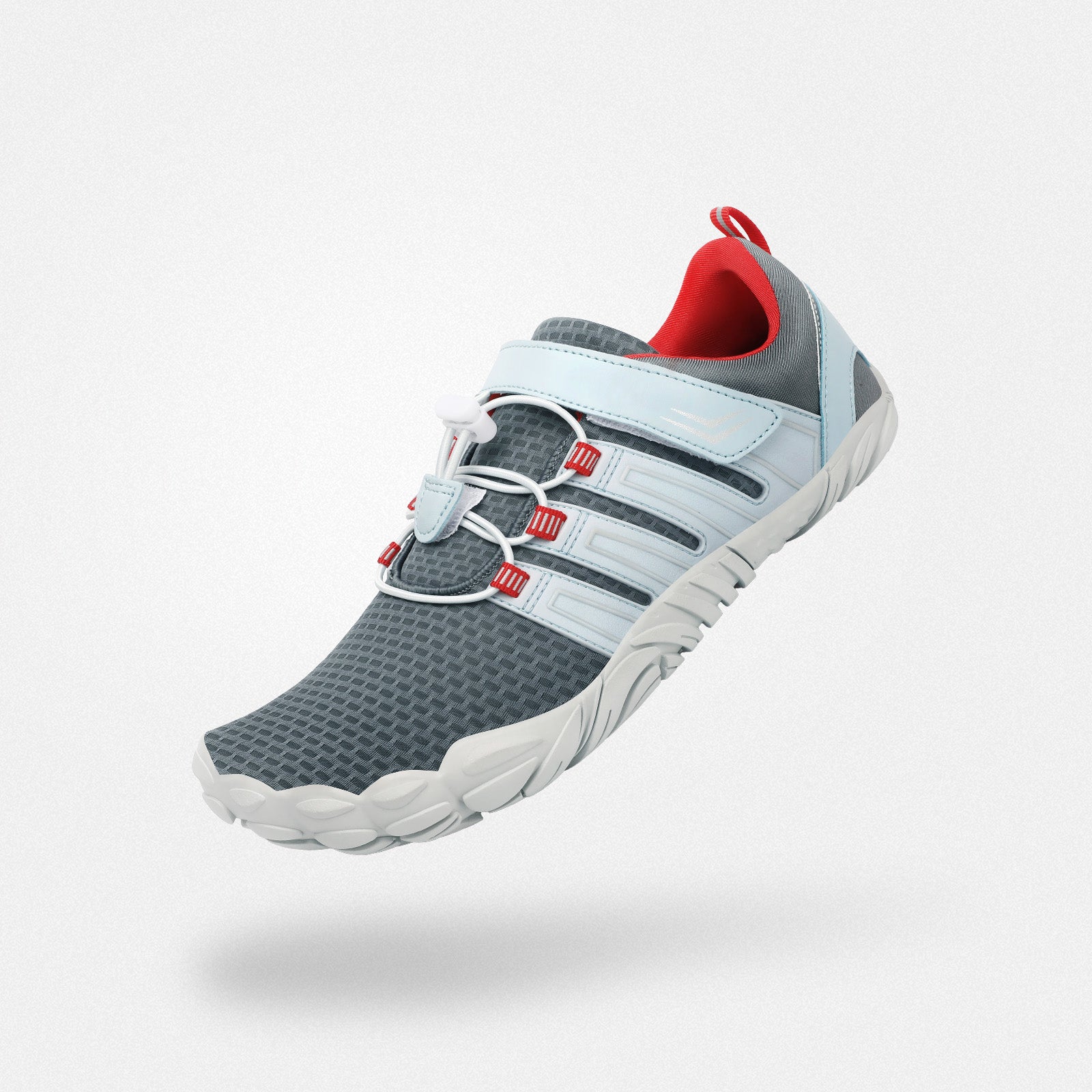 Plantar fasciitis shoes barefoot zero drop sole, wide width feet friendly, 4mm sole Saguaro Vigor II darkblue for adults