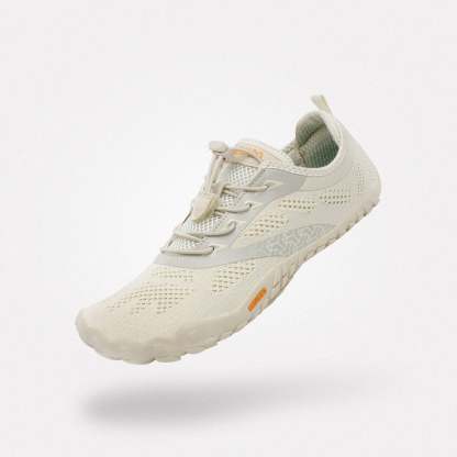 Walking shoes barefoot zero drop sole, machine washable, 4mm sole Saguaro Smart Ⅰ beige for adults