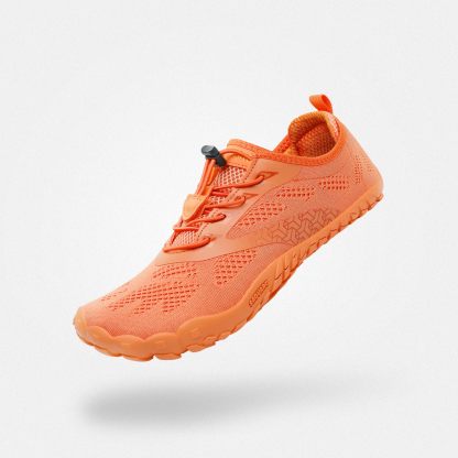Gym shoes barefoot zero drop sole, wide toe box, 4mm sole Saguaro Smart Ⅰ orange for adults