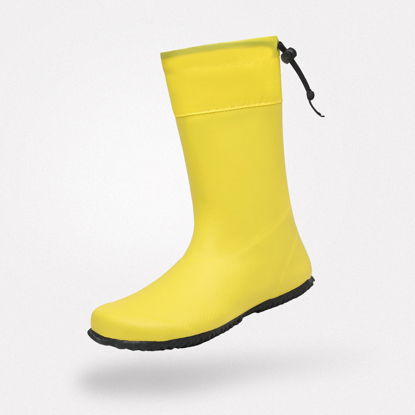 Wellington Boots wide feet friendly non-slip barefoot zero drop 4mm sole Brisk I Yellow adult Saguaro