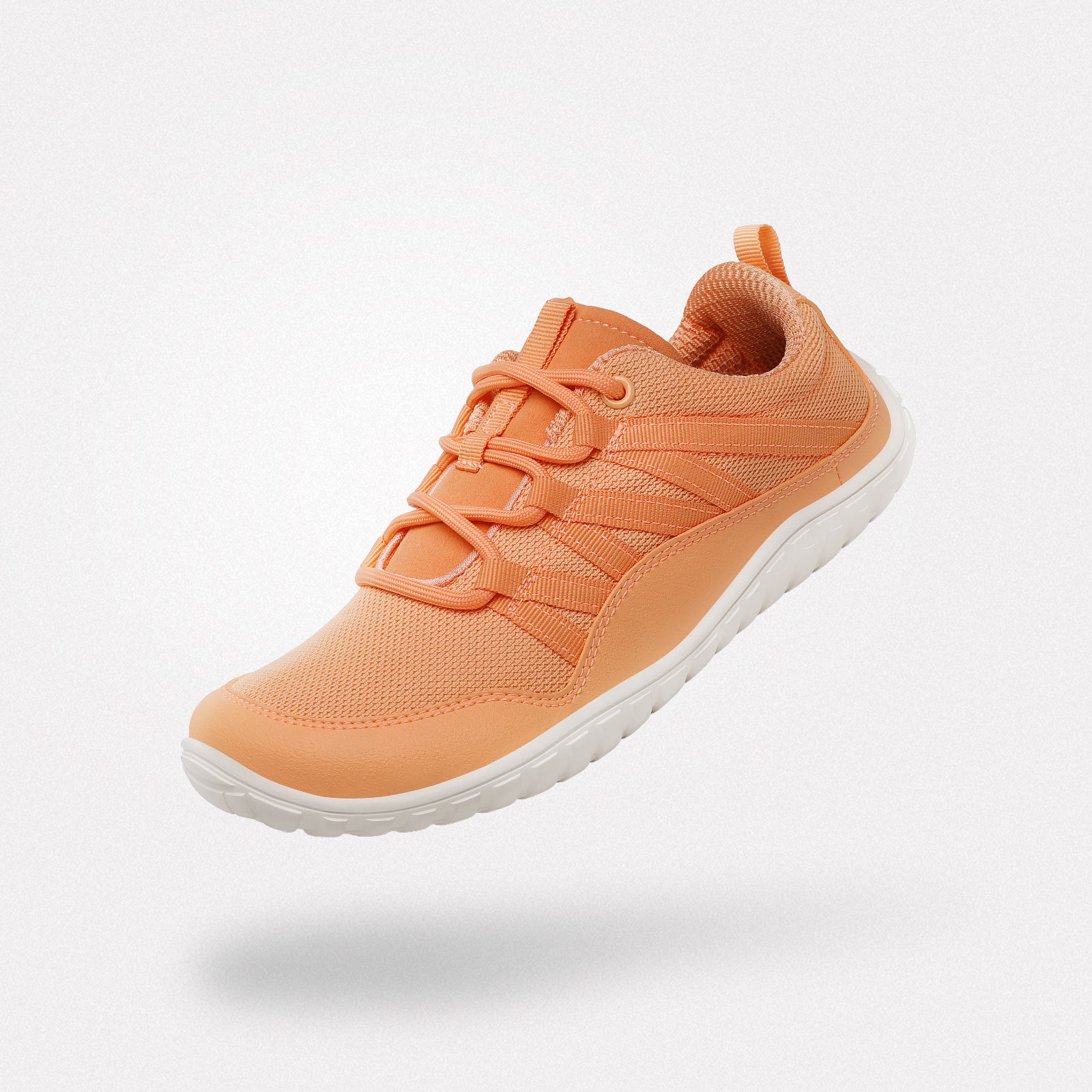 barefoot trainers wide feet friendly flexible breathable zero drop 4mm sole Forestep Ⅰ Orange adult Saguaro