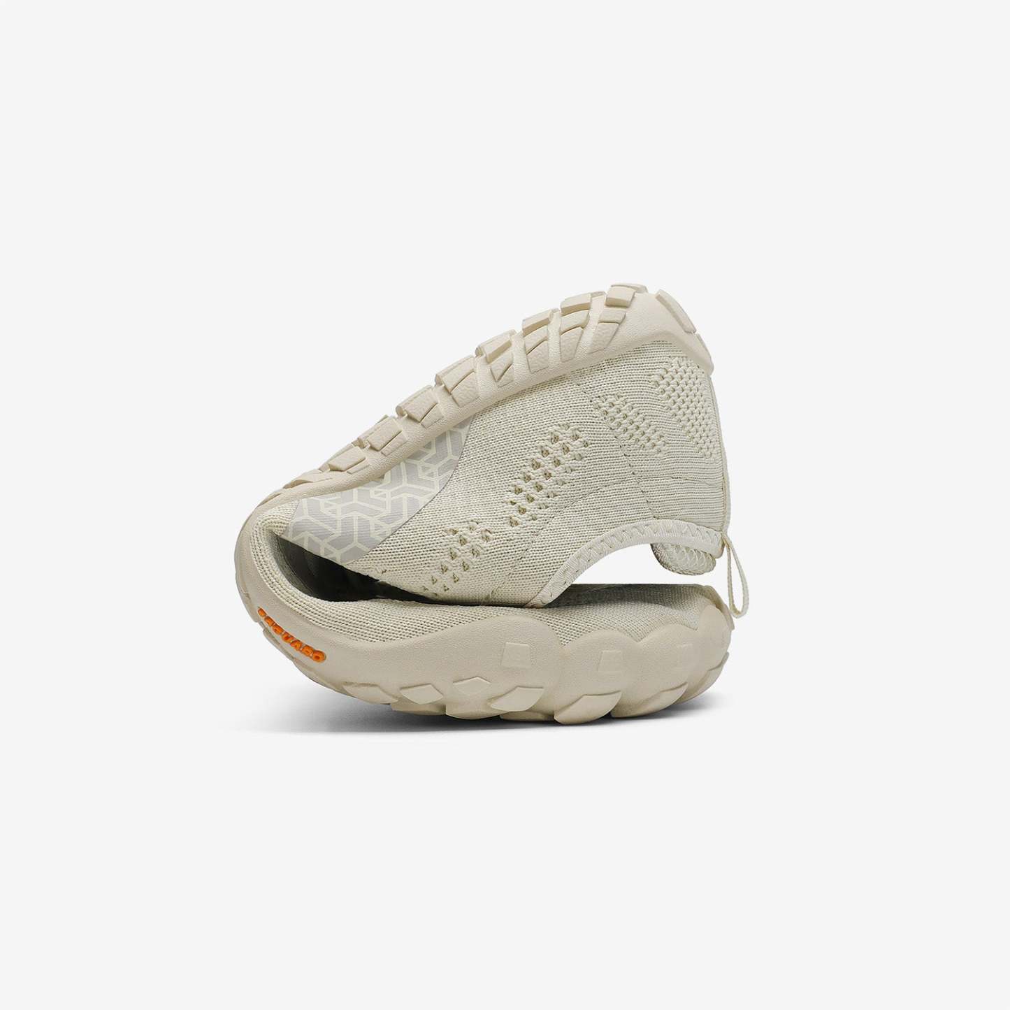 Folded walking shoes barefoot zero drop sole, machine washable, 4mm sole Saguaro Smart Ⅰ beige for adults