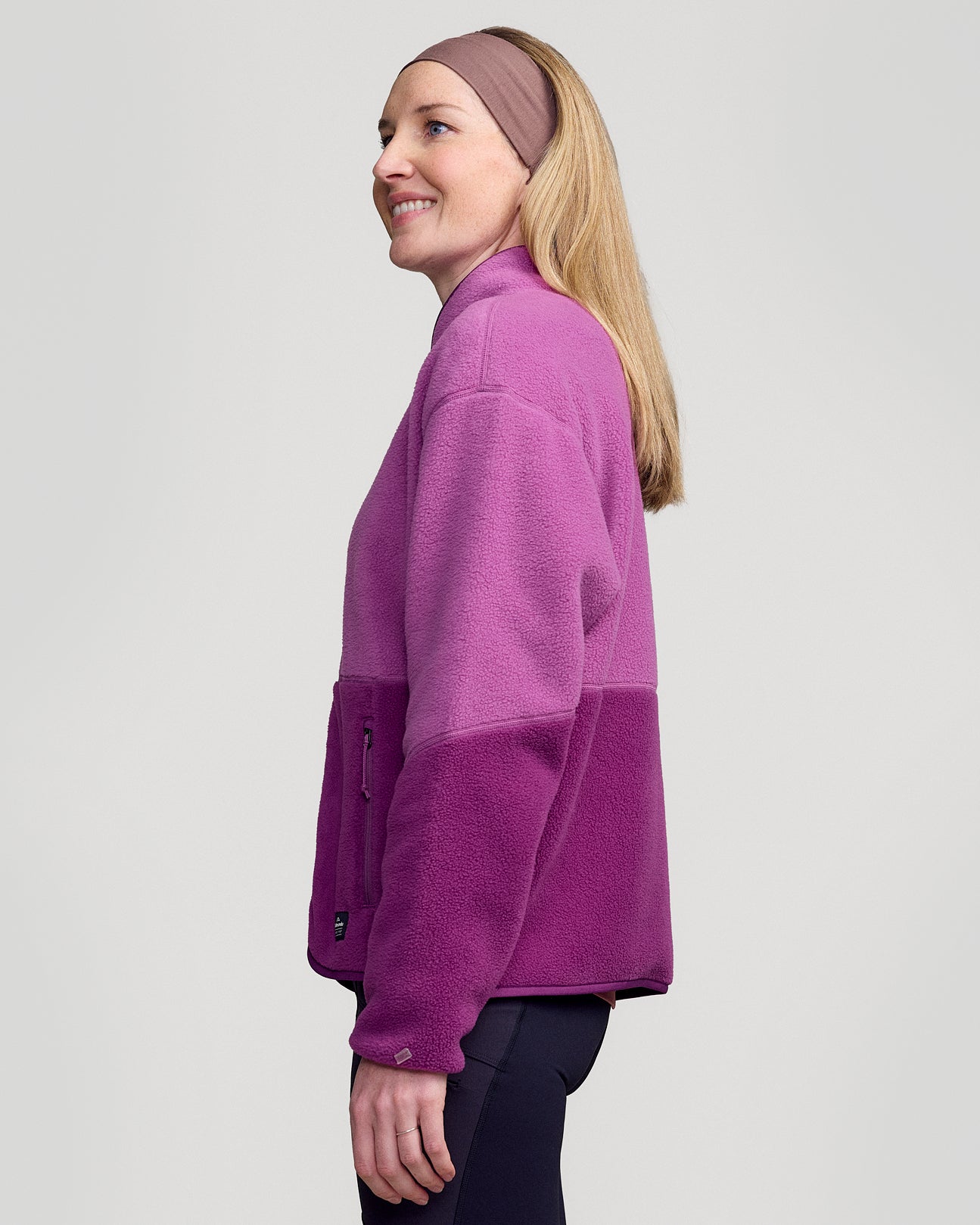 Women's Trailhead Fleece Jacket - Berry/Washed Berry