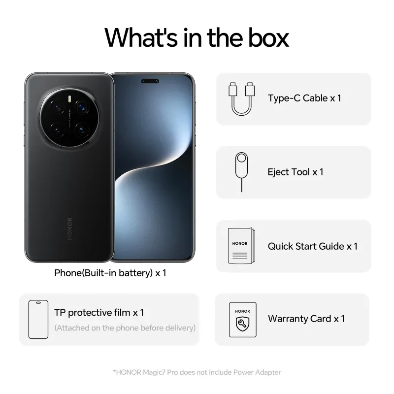 HONOR Magic7 Pro 12GB+512GB Breeze Blue Dual Card