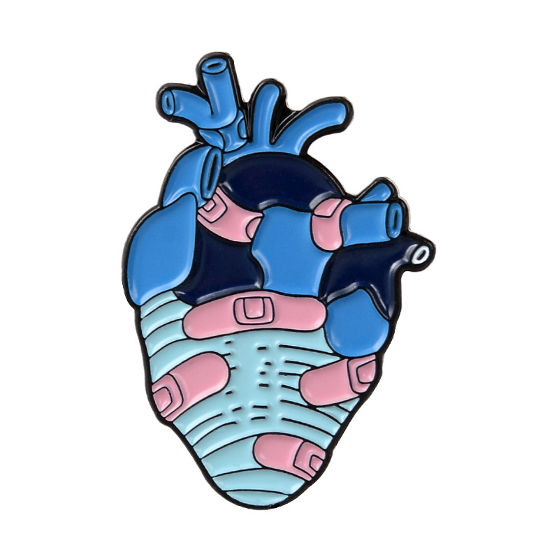  Sticking Plaster Heart Pin