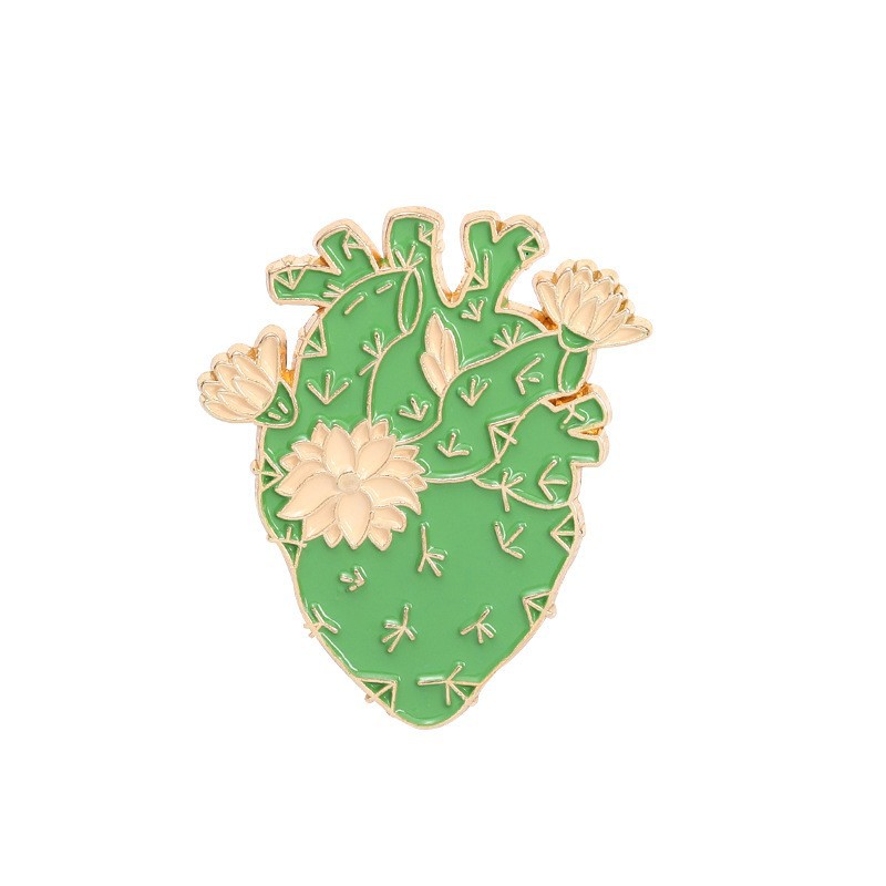 Cacti Heart Pin