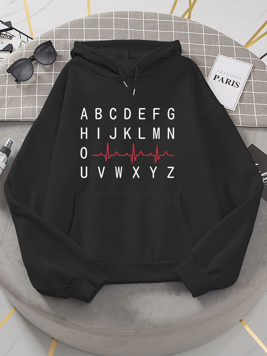 PQRST Nurse Print Hoodie