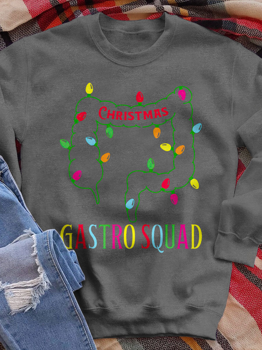 Nurse Squad Gastroenterology Doctor Print Sweatshirt