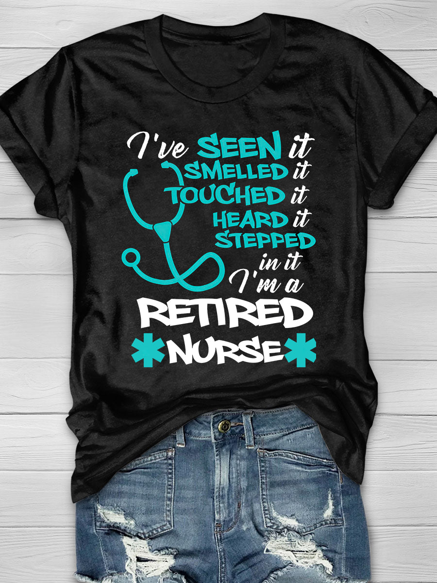 Funny Nurse Retire - Retired Nurse T-Shirt