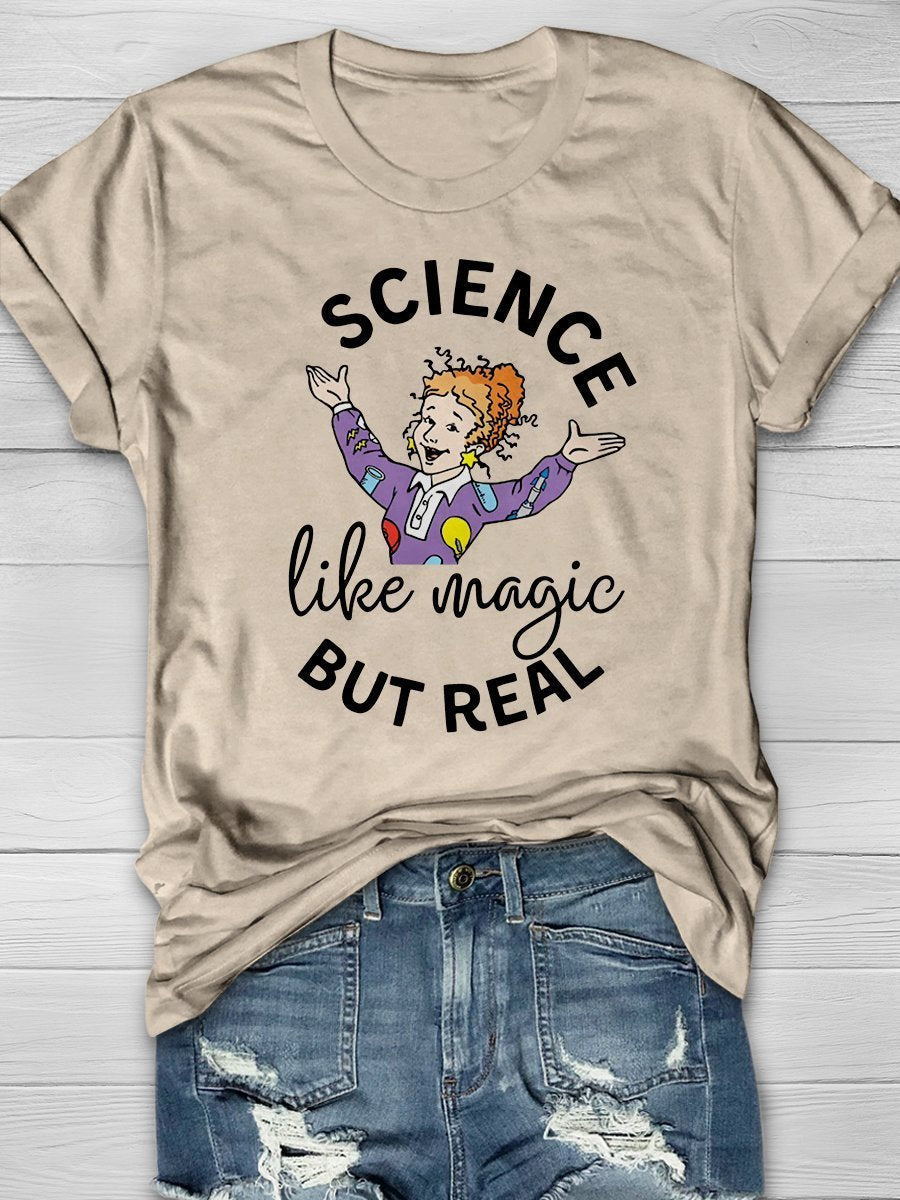 Science Teacher Print Short Sleeve T-shirt