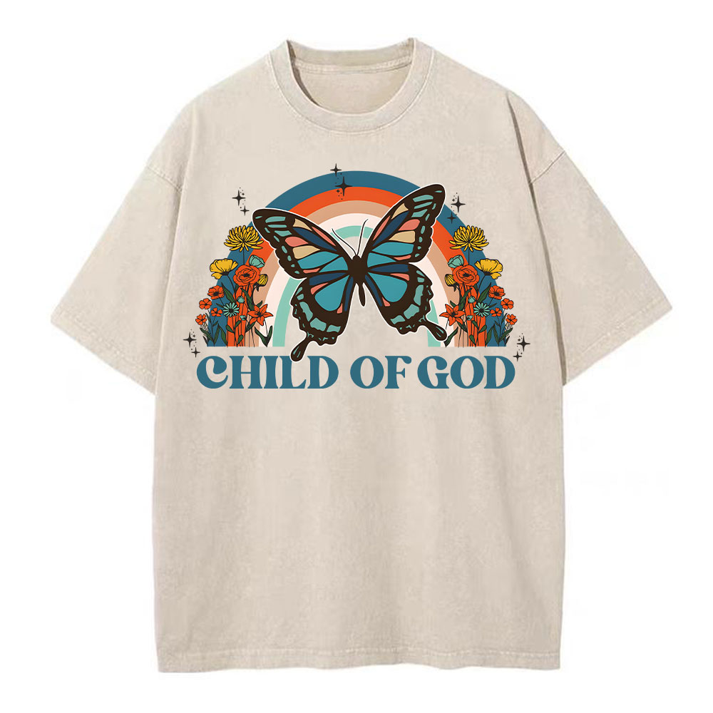 God Is Love Christian Washed T-Shirt