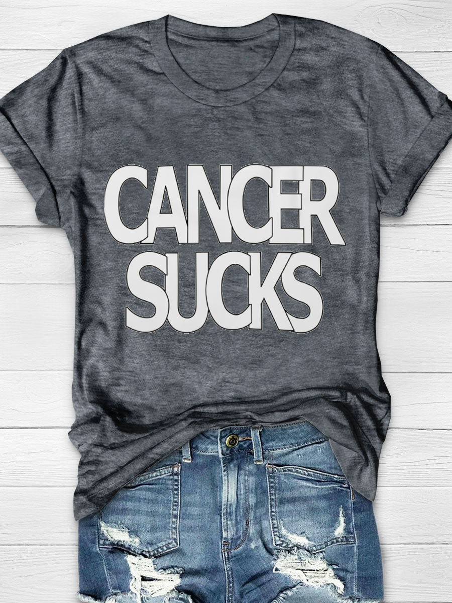 Cancer Sucks Classic T-Shirt