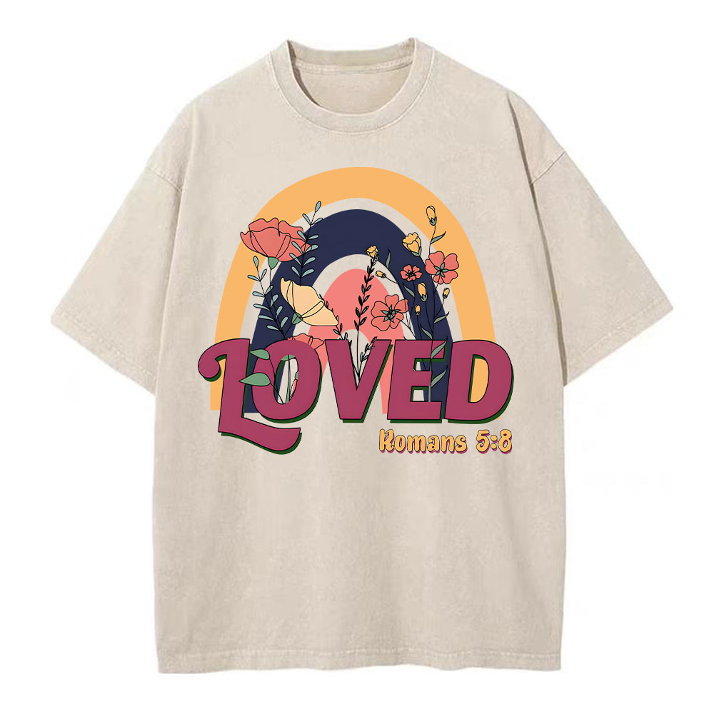 Loved Christian Washed T-Shirt
