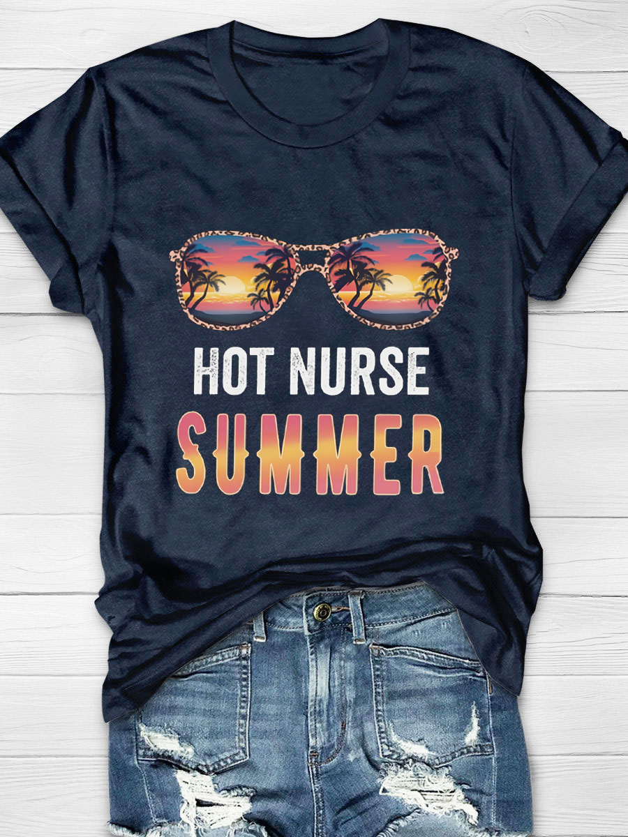 Pantherine Hot Nurse Summer Nurse T-Shirt