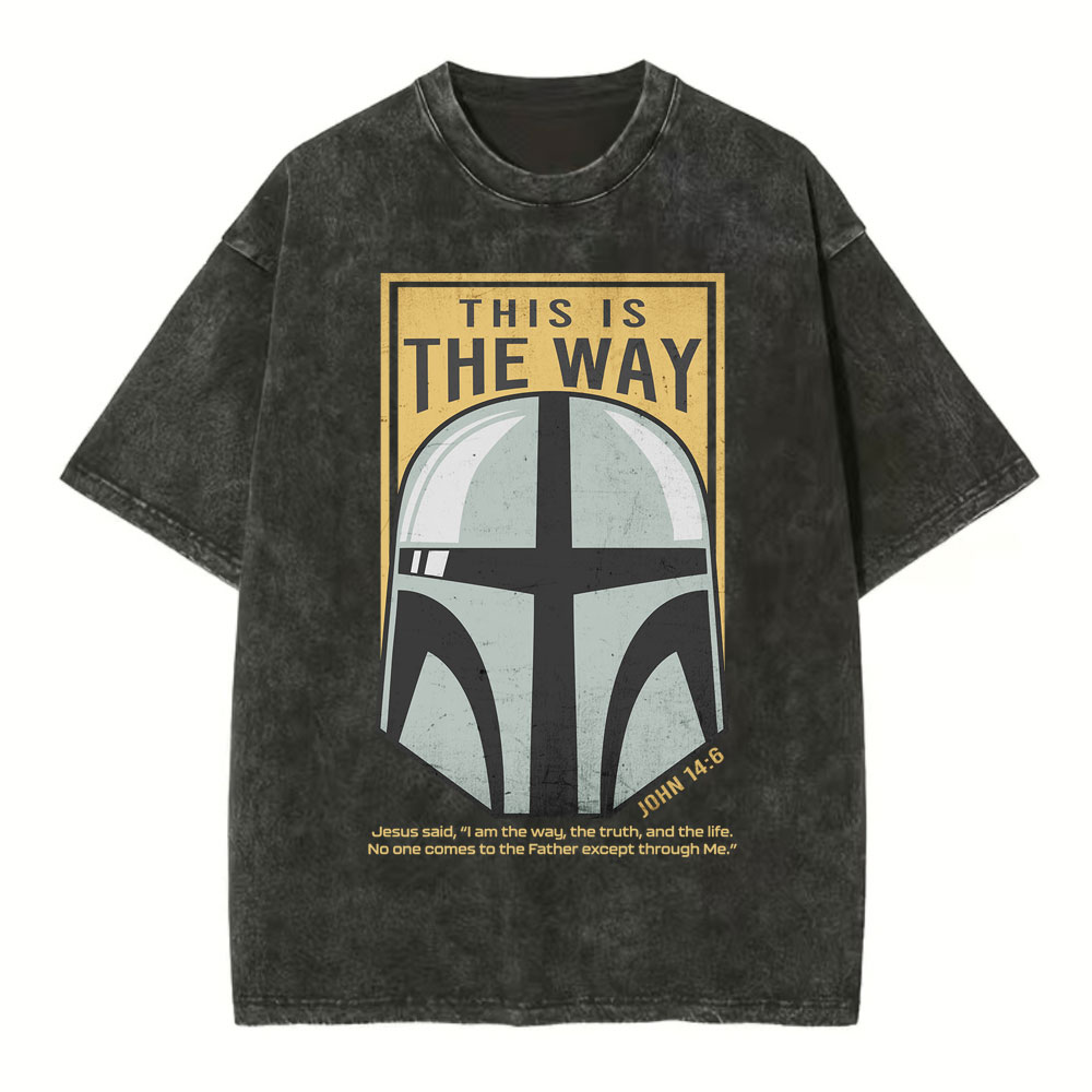 This Is The Way Christian Washed T-Shirt