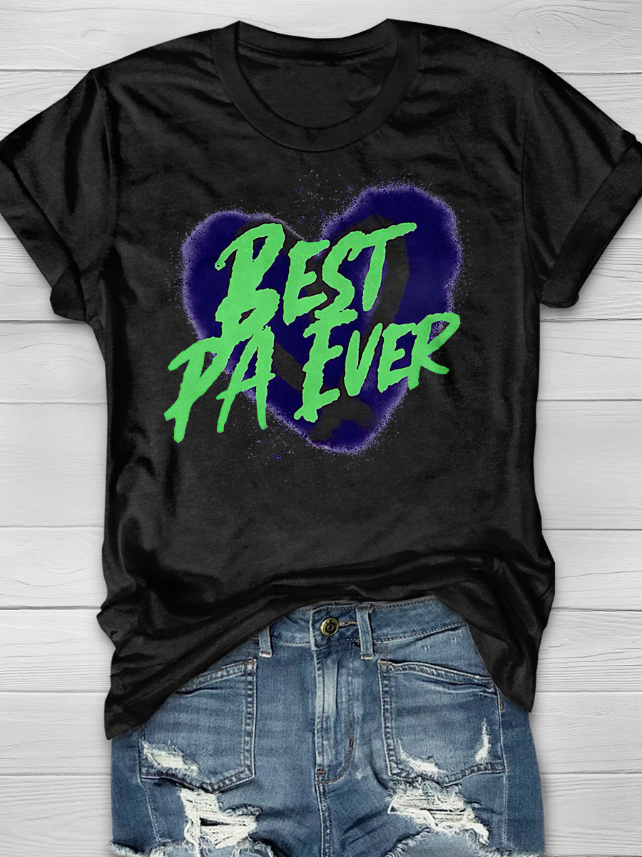 Best Physician Associate Ever Print Short Sleeve T-shirt