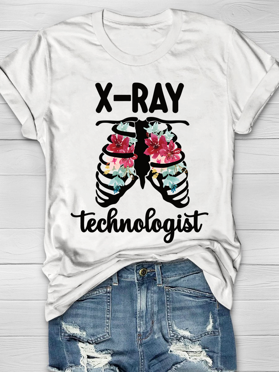 X-RAY Technologist Print T-Shirt