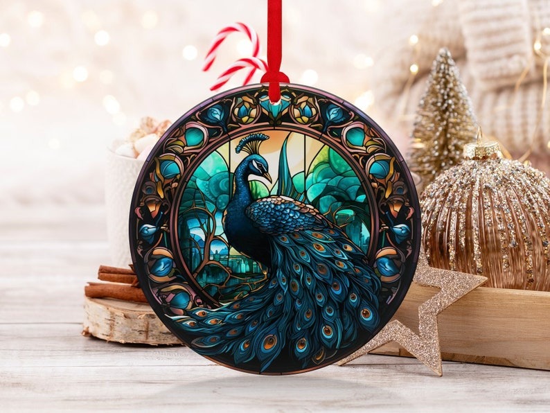 🦚Peacock Christmas Tree Decoration