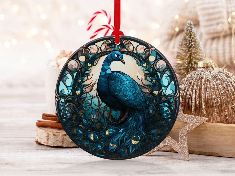 🦚Peacock Christmas Tree Decoration