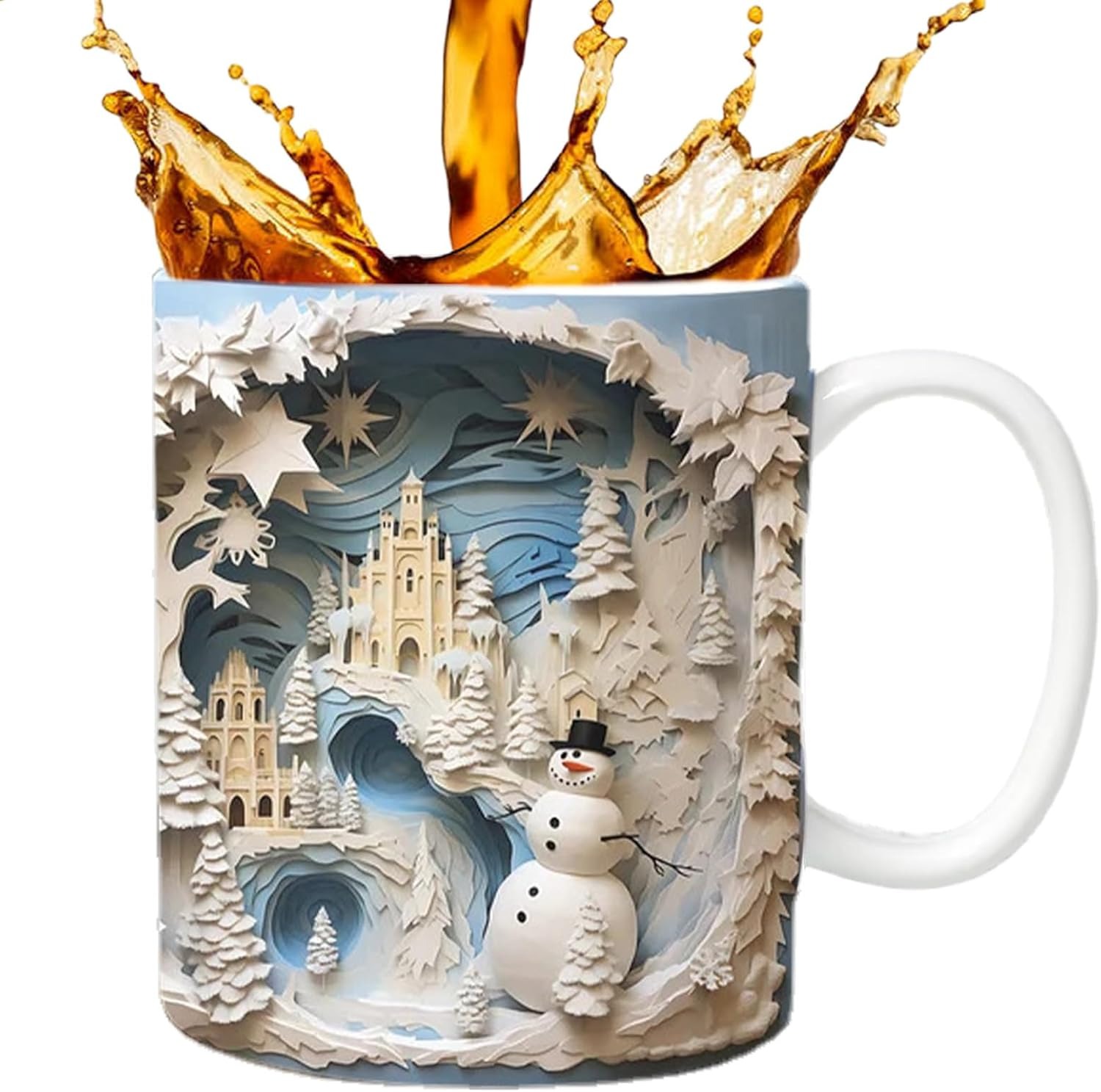 🎁3D Bookshelf Mug Christmas Gift