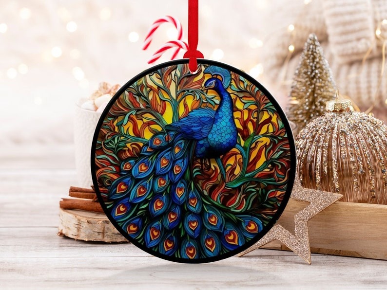 🦚Peacock Christmas Tree Decoration