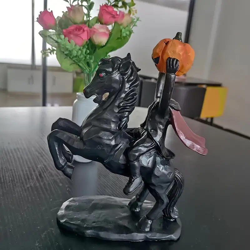 🐎Pumpkin Headless Horseman Ornament