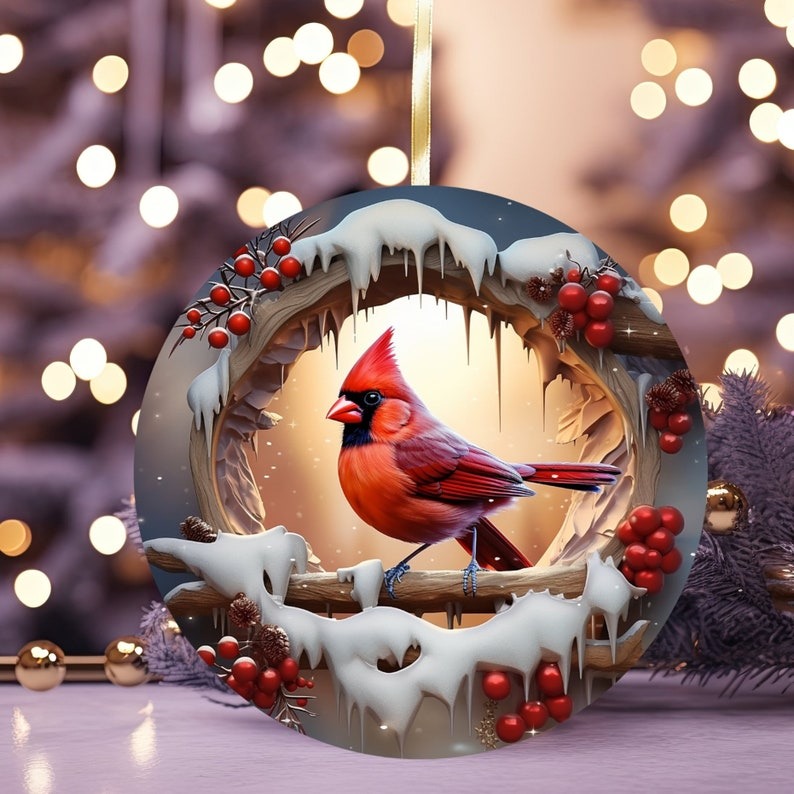 🎅CHRISTMAS SALE 50% OFF🎄Christmas Bird Ornament