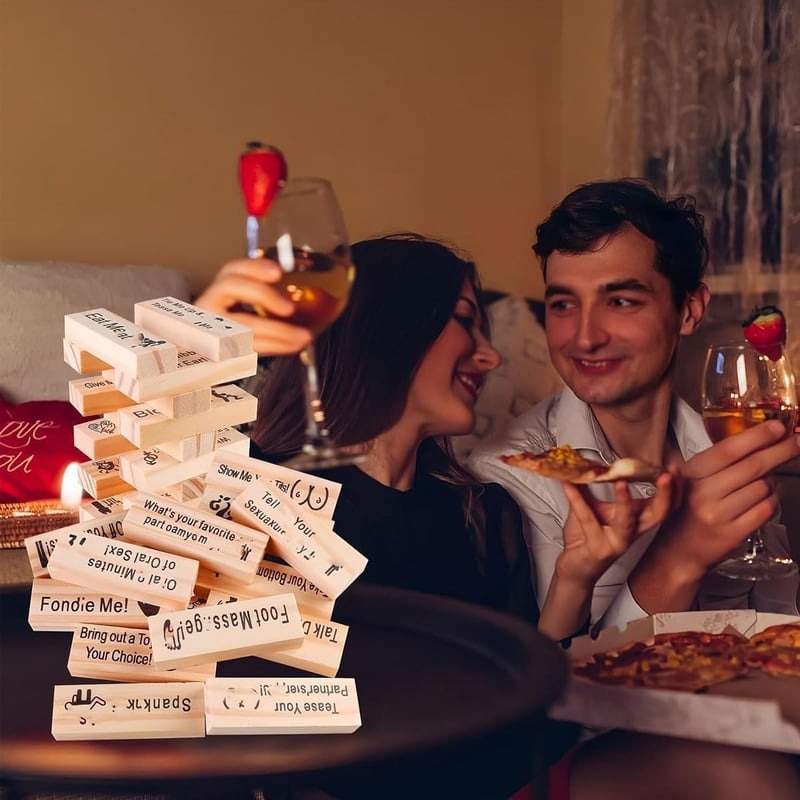 Super Naughty Block Tower Jenga Game