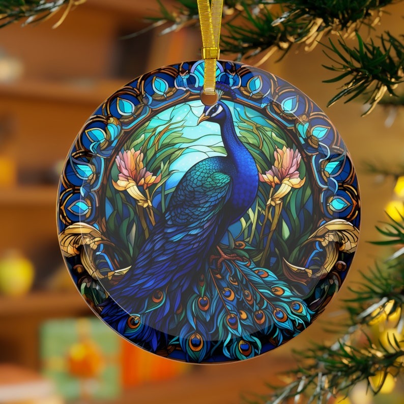 🔥Hot Sale🔥🦚2024 New Peacock Christmas Tree  Ornament