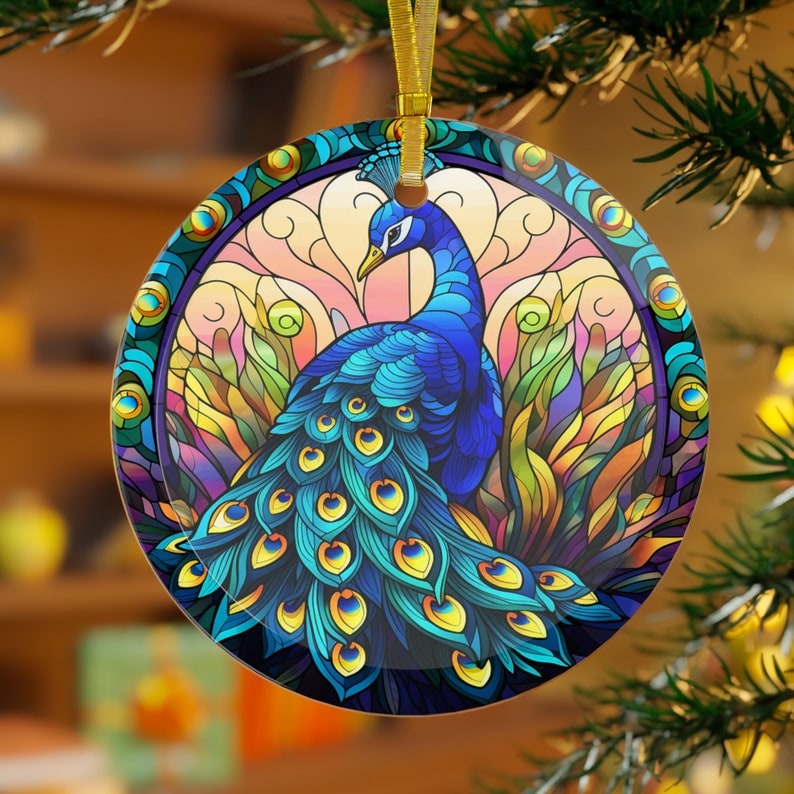 🔥Hot Sale🔥🦚2024 New Peacock Christmas Tree  Ornament