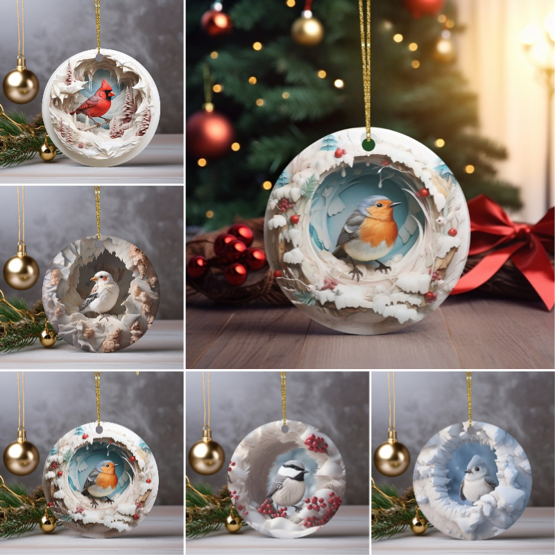🎅CHRISTMAS SALE 50% OFF🎄Colorful bird ornaments🐦