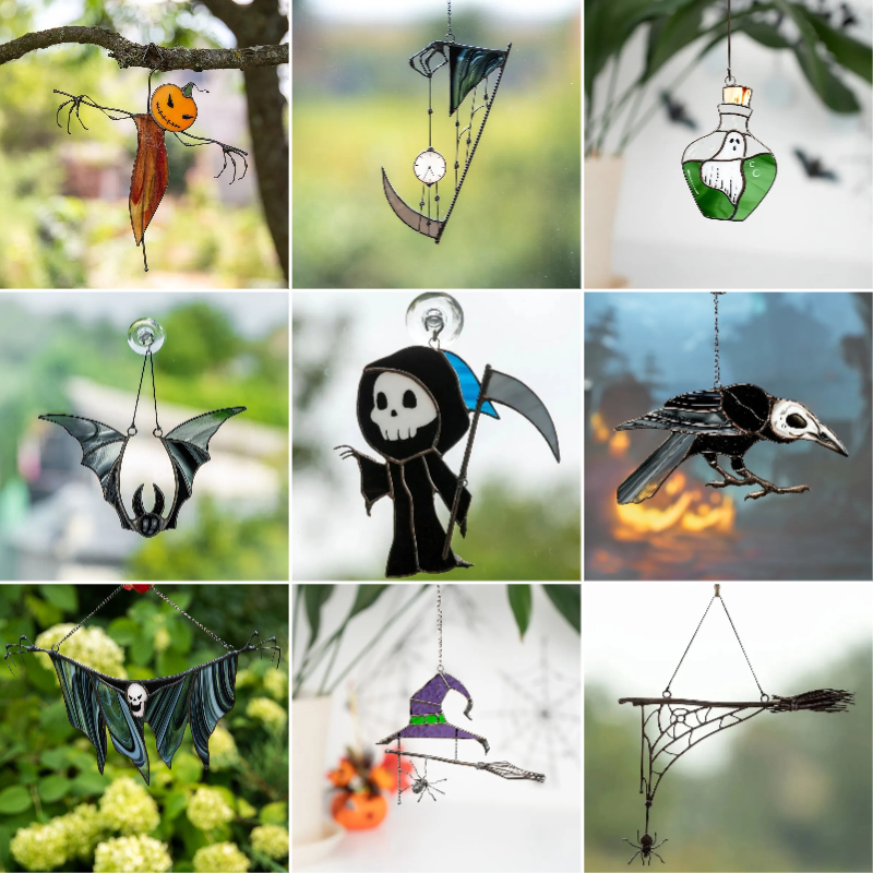 🔥Last Day Save 50% Off🔥Halloween Spooky Suncatcher