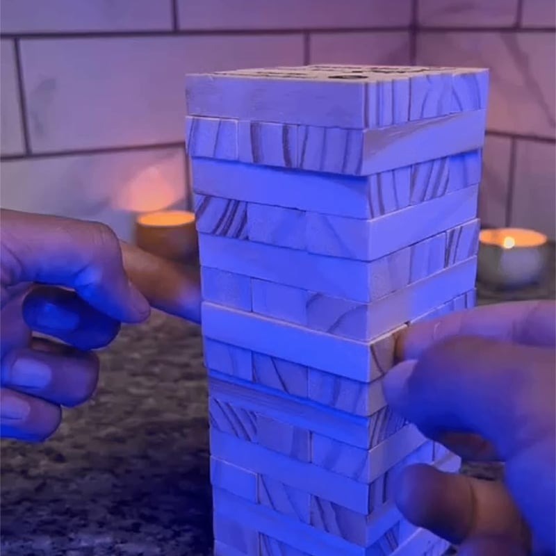 Super Naughty Block Tower Jenga Game