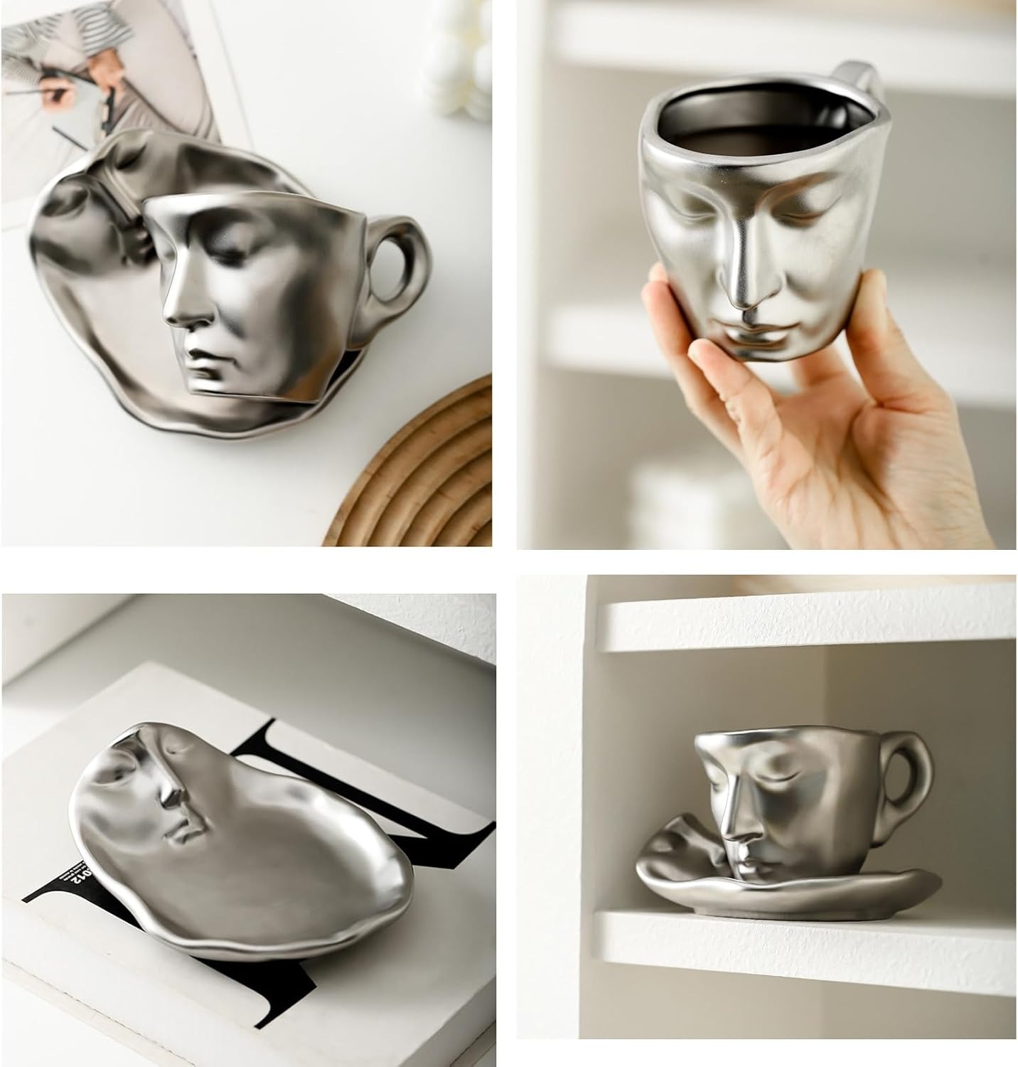 🔥BUY 2 FREE SHIPPING🔥Ceramic Touching Face Creative Ceramic Kiss Mug