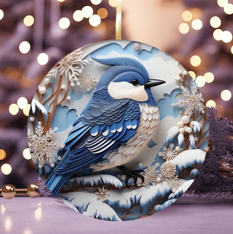 🎅CHRISTMAS SALE 50% OFF🎄Christmas Bird Ornament