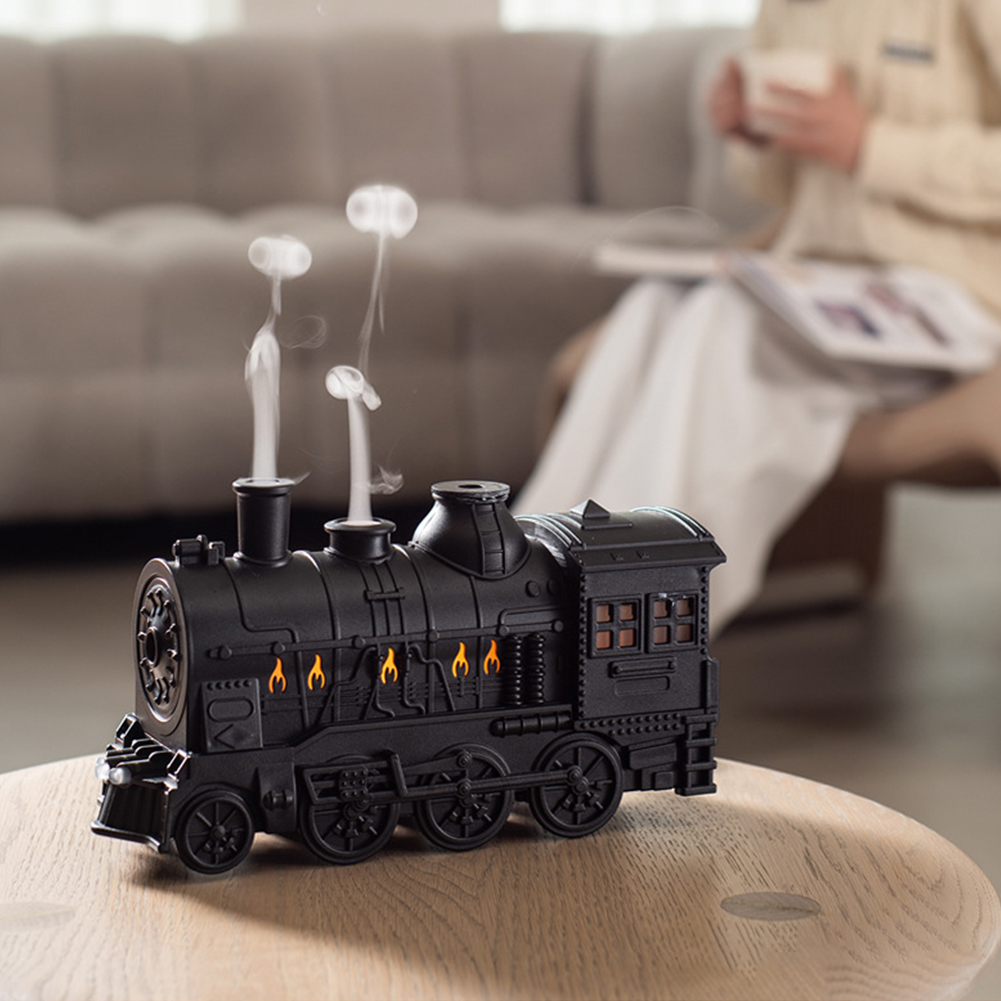 Essential oil diffuser train